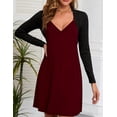 thumbnail image 3 of Cropped Cardigan Sweaters for Women Long Sleeve Bolero Shrug Lightweight Open Front Casual Knit Tops, 3 of 4