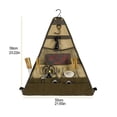 thumbnail image 4 of Maoww Multifunctional Oxford Cloth Hanging Tool Organizer Camping Cookware Storage Bag Foldable Storage Case for Outdoor Camping Dark Green, 4 of 8