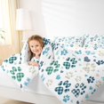 thumbnail image 3 of Homewish Cute Dog Paws Full Size Comforter Sets,Kawaii Pet Theme Bedding Comforter Set,White,Polkadot Reversible,3-Piece,1 Comforter and 2 Pillowcases, 3 of 7