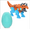 Triceratops, variant on Amerteer Take Apart Dinosaur Toys - Building Toy Set Colorful Dino Easter Egg Decorator with Screwdriver Tool Construction Engineering Play Kit STEM Learning for Kids Boys Girls Age 3+ Year Old