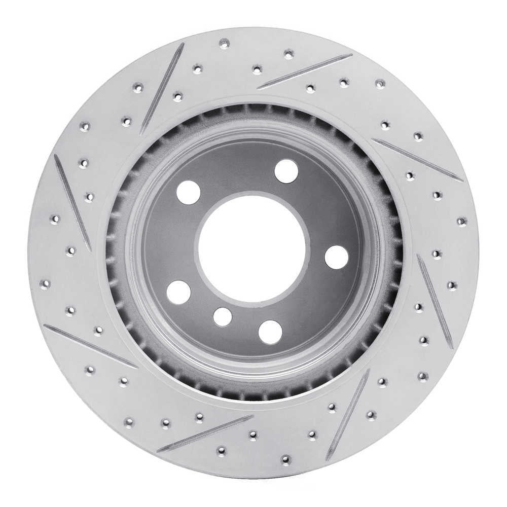Dynamic Friction Company 830-31111R DFC Rotor Drilled and Slotted