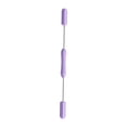 thumbnail image 3 of Barra elástica de fitness con vibración, fortalecedor de pesas ergonómico profesional Púrpura, 3 of 9