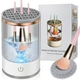 thumbnail image 1 of Limpiador eléctrico de brochas de maquillaje Ruirgo 2025 mejorado, 1 of 8