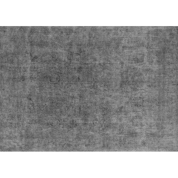 Ahgly Company Indoor Rectangle Oriental Gray Industrial Area Rugs, 3' x 5'