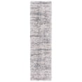 thumbnail image 6 of SAFAVIEH Iceland Issie Abstract Shag Area Rug, Ivory/Grey, 6'7" x 6'7" Square, 6 of 10
