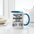 thumbnail image 4 of CafePress - Trust Me, I'm An Engineer Funny Mugs - 11 oz Ceramic Mug - Novelty Coffee Tea Cup, 4 of 4