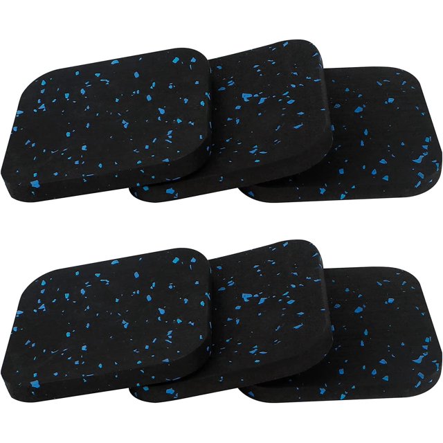 Alfombrilla Antivibración Para Lavadora De 6 Piezas, Alfombrilla Antivibración Para Lavadora, Almohadilla De Goma Antivibración Para Lavadora De 10 X 10 Cm Para Cinta De Correr, Secadora Y Lavadora