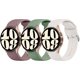thumbnail image 1 of 3 Pack Correas para Samsung Galaxy Watch 6 / 5 / 4 Band 40mm 44mm, Galaxy Watch 5 Pro  45mm, Galaxy Watch 6 , Galaxy Watch 4  20mm Sport Band Correa de repuesto de silicona ajustable para, 1 of 15