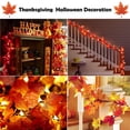 thumbnail image 4 of Decoración de otoño Luces de cadena de instalación decorativas portátile escaleras Batería de Zulema luz, 4 of 8