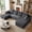 Gray, variant on NNSNG 113" U-Shaped Sectional Sofa, Boneless Couch for Living Room, Modular Cloud Couch with Double Chaise, Deep Seat, Side Pockets, No Assembly, Gray