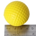 thumbnail image 5 of 10pcs Yellow Soft Elastic Indoor Practice PU Golf Ball,10 x Practice Golf Balls,Yellow, 5 of 5