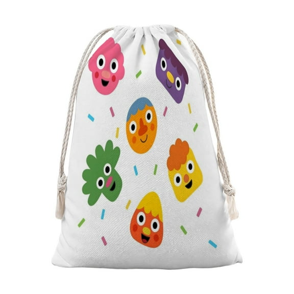 Super Simple Song Pattern Christmas Bunch Pocket 13.8 * 17.7 in