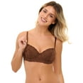 thumbnail image 5 of No Boundaries Women’s and Women’s Plus All-Over Lace Balconette Bra with Sugarcup™, Sizes 34B-40DD, 5 of 9