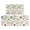 Pioneer Flower Floral, variant on Pioneer Flower Floral Print Pattern Kitchen Rugs Sets Of 2, Anti Fatigue Non Slip Washable Floor Mats for Kitchen Sink Laundry, 17X30 Inch   17X47 Inch