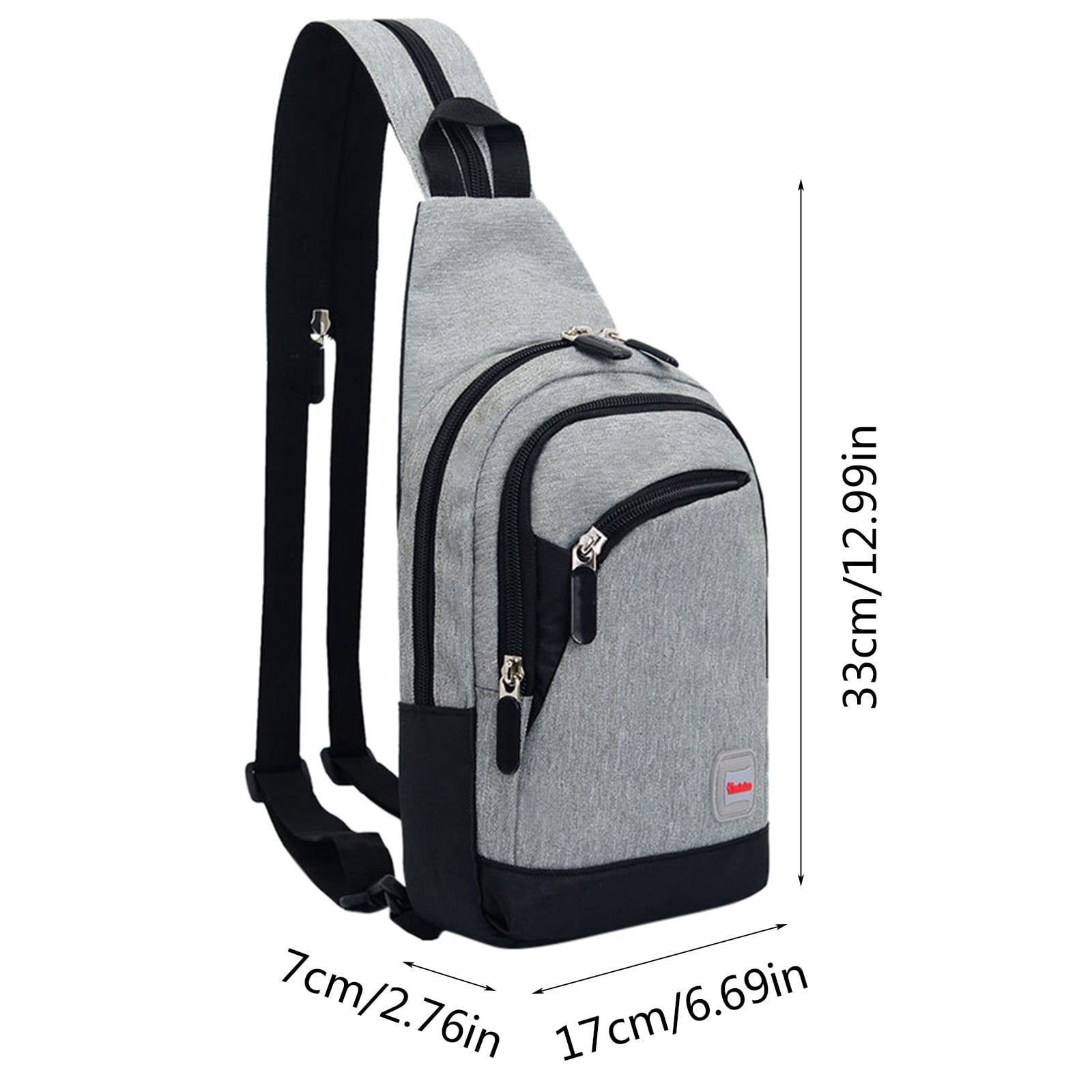 Stylago Womens Sling Backpack with Convertible Strap Mens Travel Crossbody Bags Multiple Compartments Hiking Chest Bag for Sports Purple