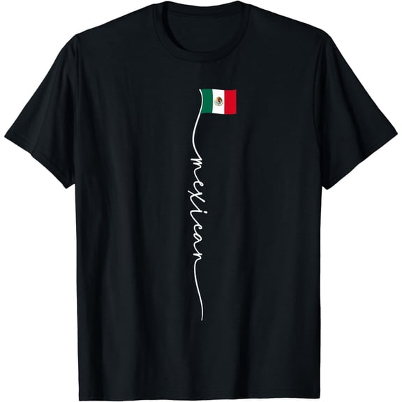 Mexico Signature Mexican Flag T-Shirt