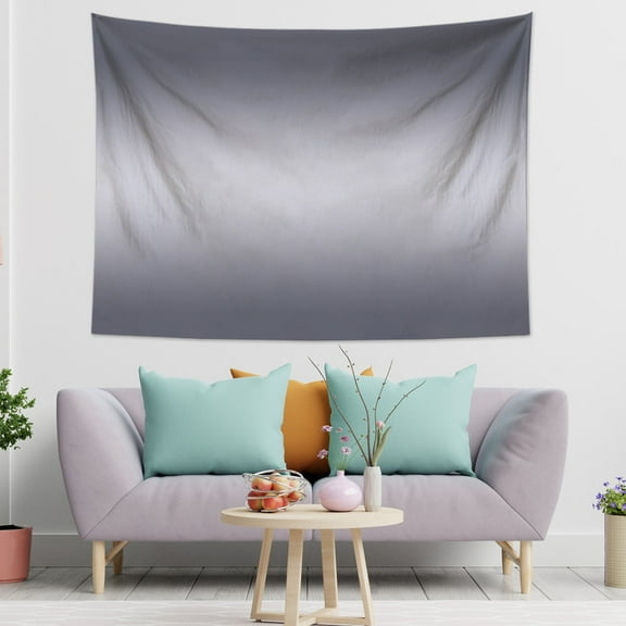 Black Gray Gradient Color Tapestry Modern Minimalist Solid Color Wall Hanging Tapestry for Bedroom Living Room Dorm Decor Home Decoration