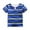 Blue, variant on RUTAYY Children Boys' Tee Striped short sleeve Comfortable Outdoor Activities wear Everyday Elegant Tops , Blue, 4-5 Years