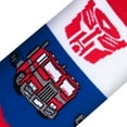 thumbnail image 4 of Cool Socks for Kids, Transformers Prime Vs Megatron, Crazy, Soft, Funny, 7-10 Years, 4 of 6