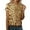 Gold, variant on Women's Fashion Sequined Round Neck T-Shirt Elegant Casual Short Sleeve Top Comfortable Shiny Blouse for Daily Wear