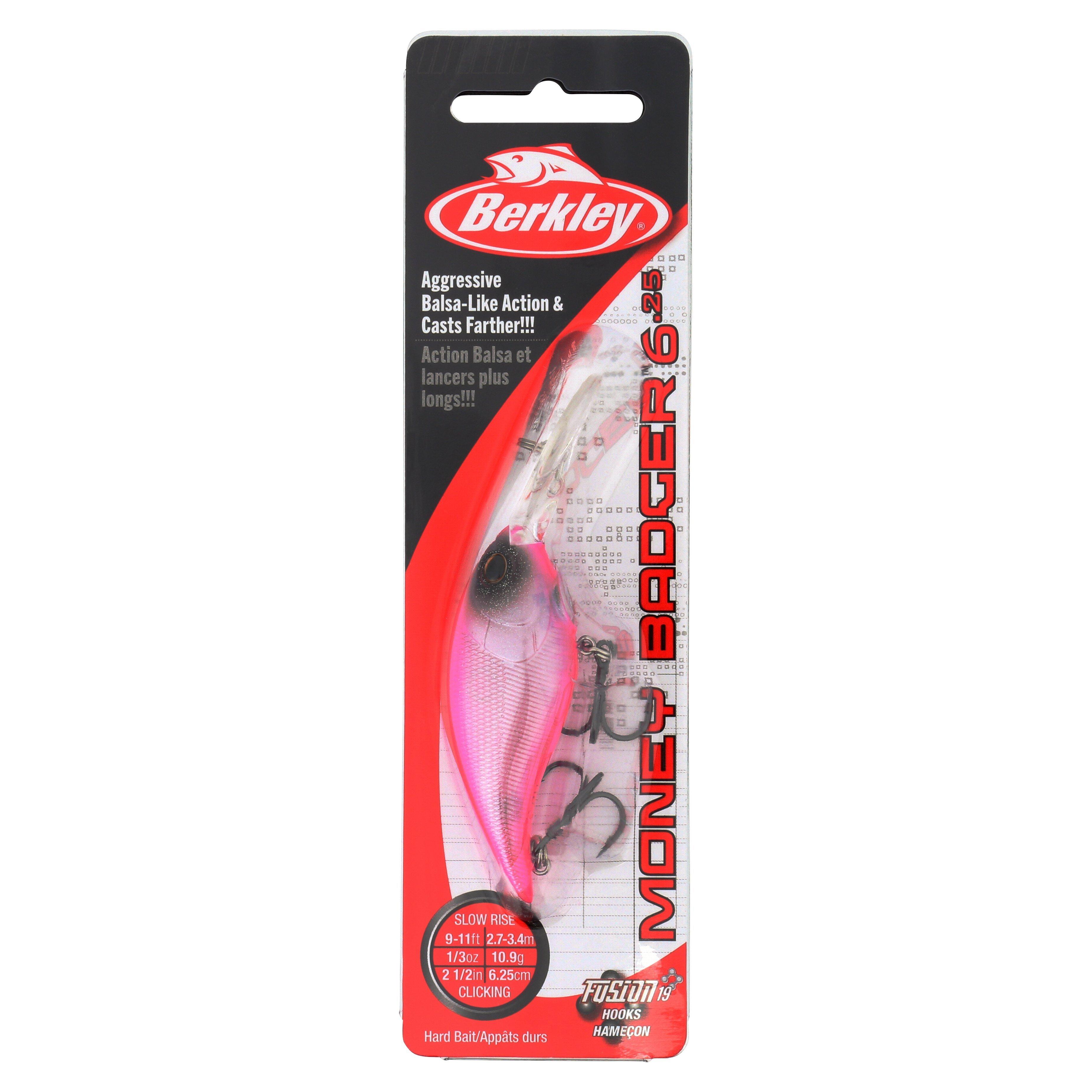 Berkley Money Badger, 6.25, Pink Pearl