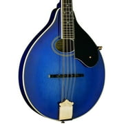Washburn Americana A-Style Mandolin - Trans Blue - M1SDLTBL