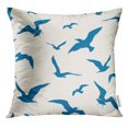 thumbnail image 1 of BSDHOME Flying Seagulls Silhouette Sea Bird Outline Pillow Case 18x18 Inches Pillowcase, 1 of 1
