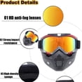 thumbnail image 2 of Laveberry Welding Mask, Special Mask for Welding and Cutting, Auto Darkening Large Viewing Welding Hood, Can Be Used for Welding and Cycling, 2 of 7