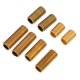 thumbnail image 4 of GOOHOCHY 8 piezas (1 bolsa) de bielas de latón para lámparas, tubos roscados de alta calidad (dorados), 4 of 7