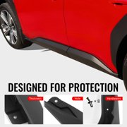 Ikon Motorsports 4PCS Front Rear Mud Flaps for 2023-2026 Subaru Solterra & 2023-2025Toyota bZ4X, PK389-42P10-TP PK38942P10SP