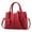 Wine, variant on Stylago Women Leather Purse and Handbag Fashion Work Messenger Tote Bags Ladies Medium Adjustable Strap Shoulder Satchel Black