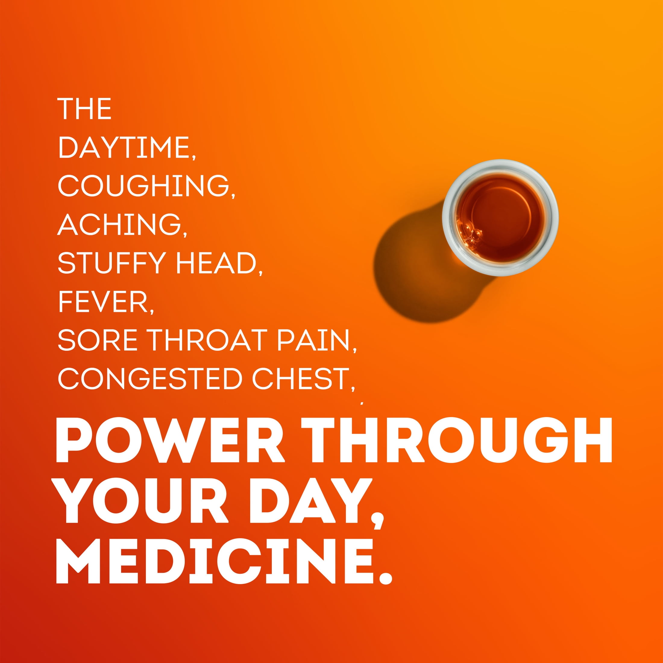 Vicks DayQuil SEVERE Cold & Flu, Over-the-Counter Medicine, 2x12 fl oz