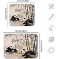 thumbnail image 3 of FREEAMG Dish Drying Mat Panda Painting Absorbent Dry Mats for Dishes Draining Pad for Kitchen Countertop 18" x 24", 3 of 7