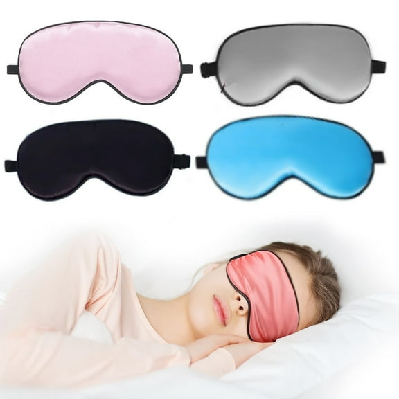 4 Pack Silk Sleep Masks