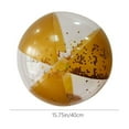 thumbnail image 3 of Glitter Beach Ball 16 Inch Inflatable Beach Balls Gold Confetti Pool Balls for Swimming Pool for Adults Summer Birthday Party Favors, 3 of 9