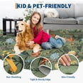 thumbnail image 5 of Garvee 10'x13' Floral Area Rugs, Machine Washable Farmhouse Print Carpet, Non-Slip Low Pile Indoor Rug for Living Room Bedroom Playroom, Green, 5 of 9