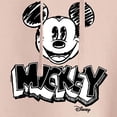 thumbnail image 3 of Disney - Mickey Mouse - Sketch Classic - Juniors Cropped Pullover Hoodie, 3 of 5