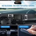 thumbnail image 3 of Magnetic Phone Car Mount, [2 Pack] Mini Strip Cell Phone Holder for Car Magnetic Mount Compatible with iPhone 12 11 Pro XS Max XR X 8 7 Stand Car Magnet Phone Mount, 3 of 6