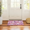 thumbnail image 6 of 32x20 Inch Doormat Indoor Entrance Mat Entrance Welcome Mat Outdoor Mats for Front Door Pink Pastel Cute Halloween Pattern, 6 of 8
