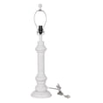 thumbnail image 5 of Coope Ridge Polyresin 30" Table Lamp with Linen Shade, Antique Cream (Set of 2), 5 of 5