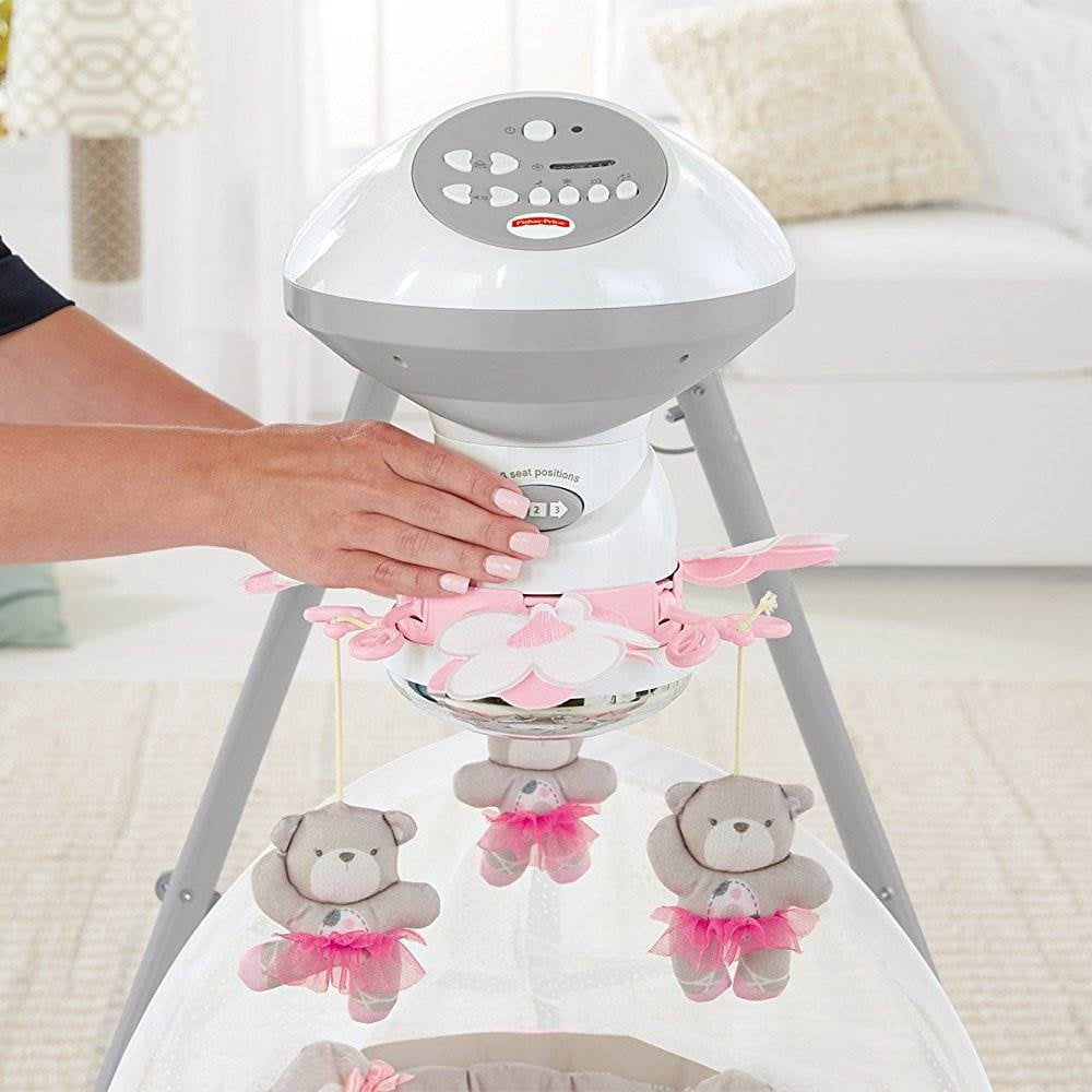 fisher price snugabear ballerina swing