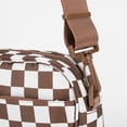 thumbnail image 5 of Small Checkered Crossbody Bag for Women Cute Purses Shoulder  Wide Strap Checkered Crossbody Bag for Women, 5 of 9