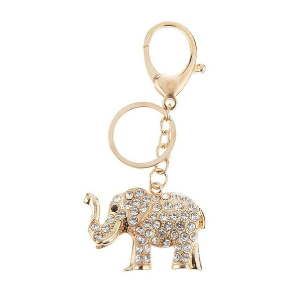 Homoyoyo Creative Elephant Keychain Pendant Chic Design Accessory 1Set