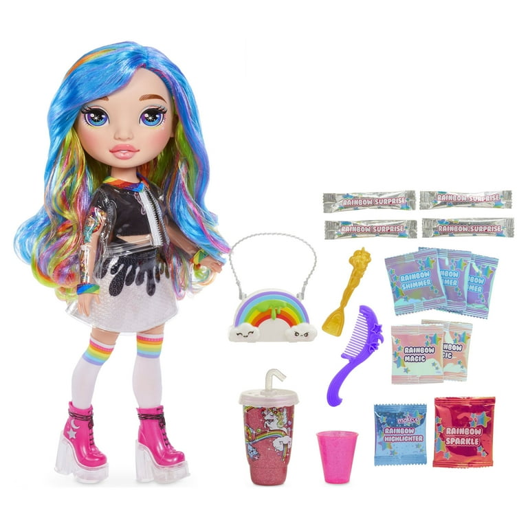 Rainbow High Rainbow Surprise 14-inch doll – Rainbow Dream Doll with DIY  Slime Fashion