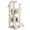 Beige, variant on EDX 33" Small Cat Tree Tower, Cat Tree with Curved Bed, Cozy Cat Condo, Cat Scratching Post, for Indoor Cats, Light Grey