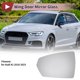 thumbnail image 2 of Unique Bargains 1 Pc Cristal del Espejo Lateral Izquierdo de Curvatura Simple para Audi A1 2018-2023, 2 of 6
