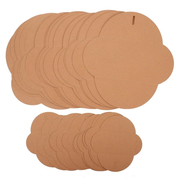 LABSERRON 40Pcs Mini Brown Envelopes Kraft Paper Envelopes Home Decor Khaki 17.5X11Cm