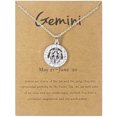 thumbnail image 1 of Jusqu'à 65% de Rabais 3D Collier de 12 Douze Constellations Pendentif Image Constellation Boucles d'Oreilles Jewelry sur l'Autorisation, 1 of 1