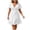 White, variant on Women's Plus Size Dresses V Neck Wrap Ruffle Tie Waist Mini Dress with Short Sleeve Breathable Flowy Casual Date Night Summer Dress White 3XL