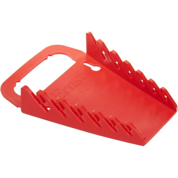 Ernst 5044 6 Tool Gripper Wrench Holder Organizer - Red
